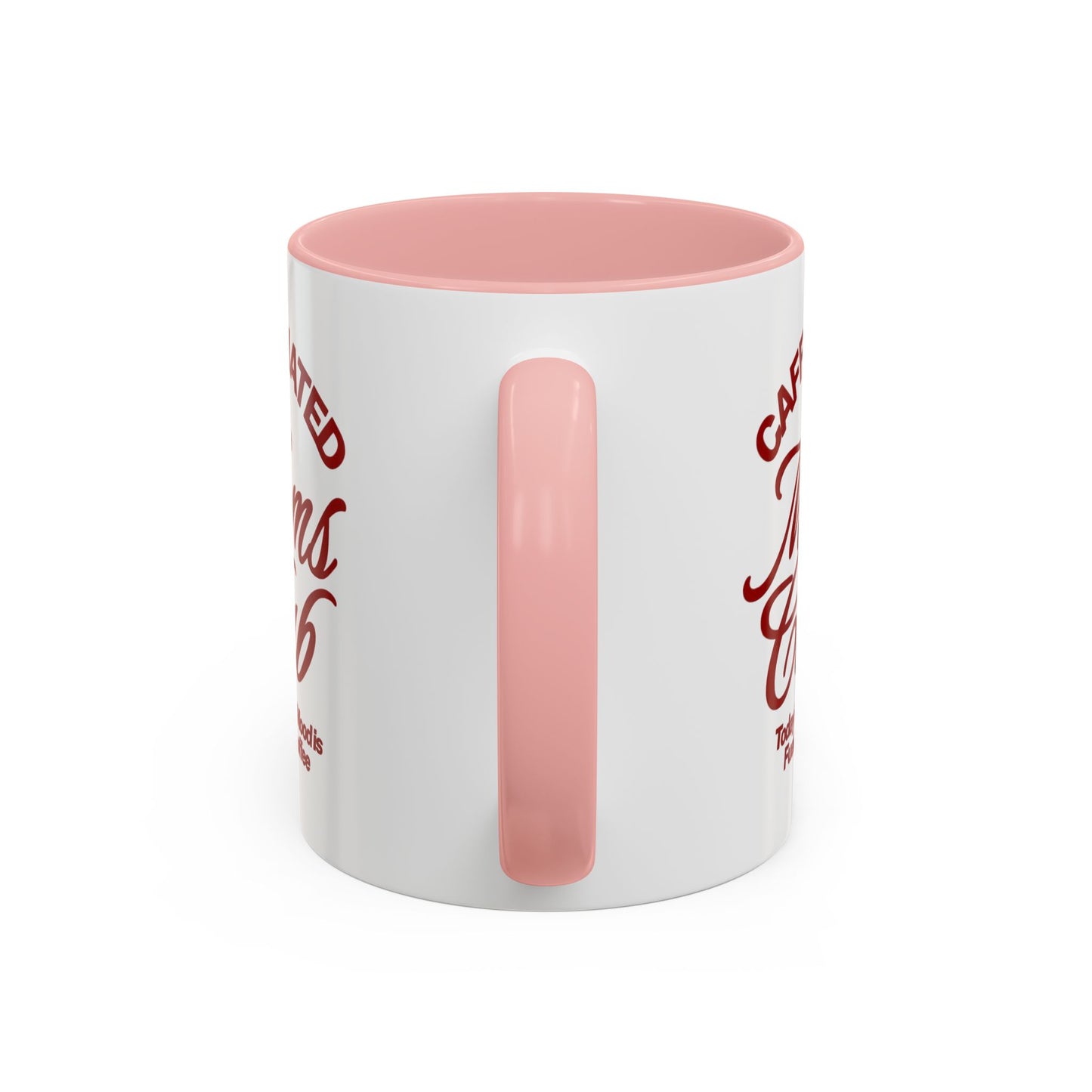 Caffeinated Moms Club Coffee Mug - Fun Gift for Coffee Lovers, Mother's Day, Birthday, Party Favor, Home Office Decor