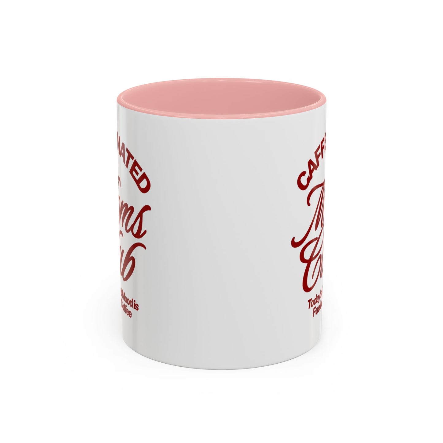 Caffeinated Moms Club Coffee Mug - Fun Gift for Coffee Lovers, Mother's Day, Birthday, Party Favor, Home Office Decor